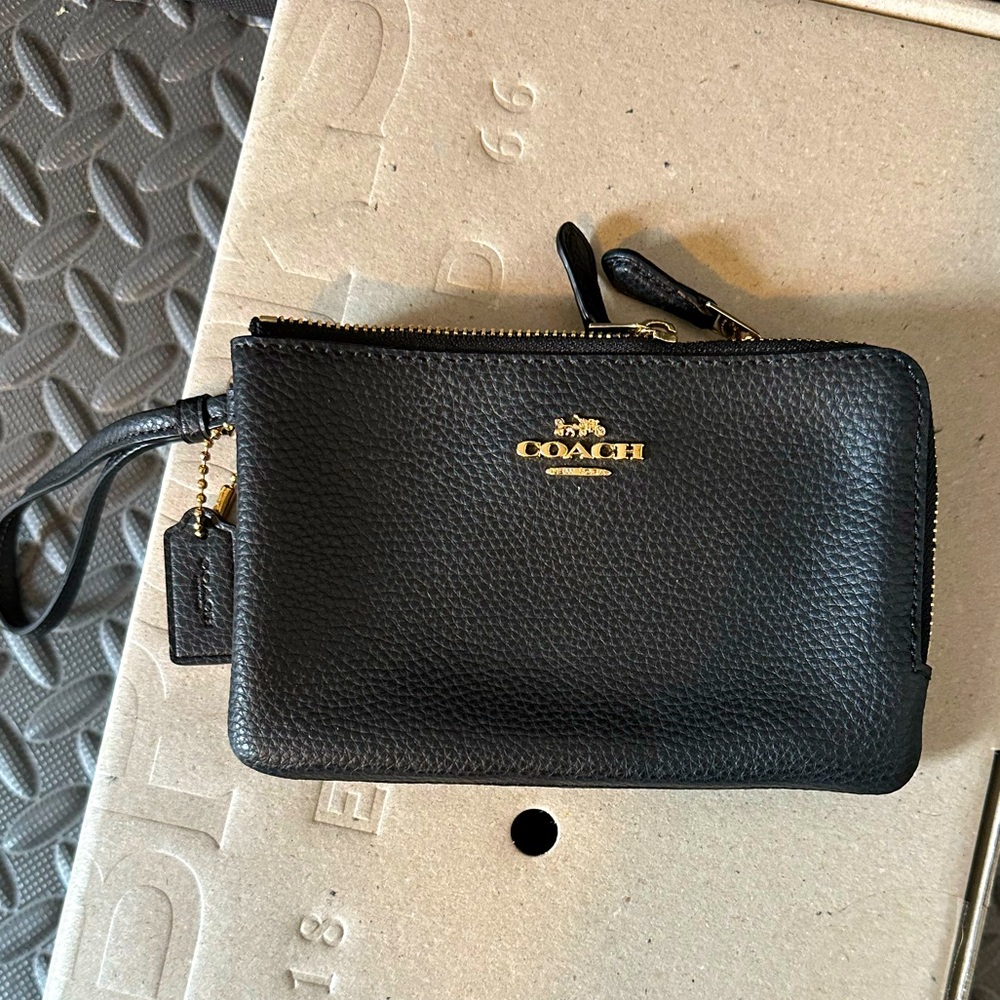 Coach Clutch Leather